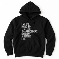 Shareholder Value Myth Funny Socialist Shareholder Activism Hoodie