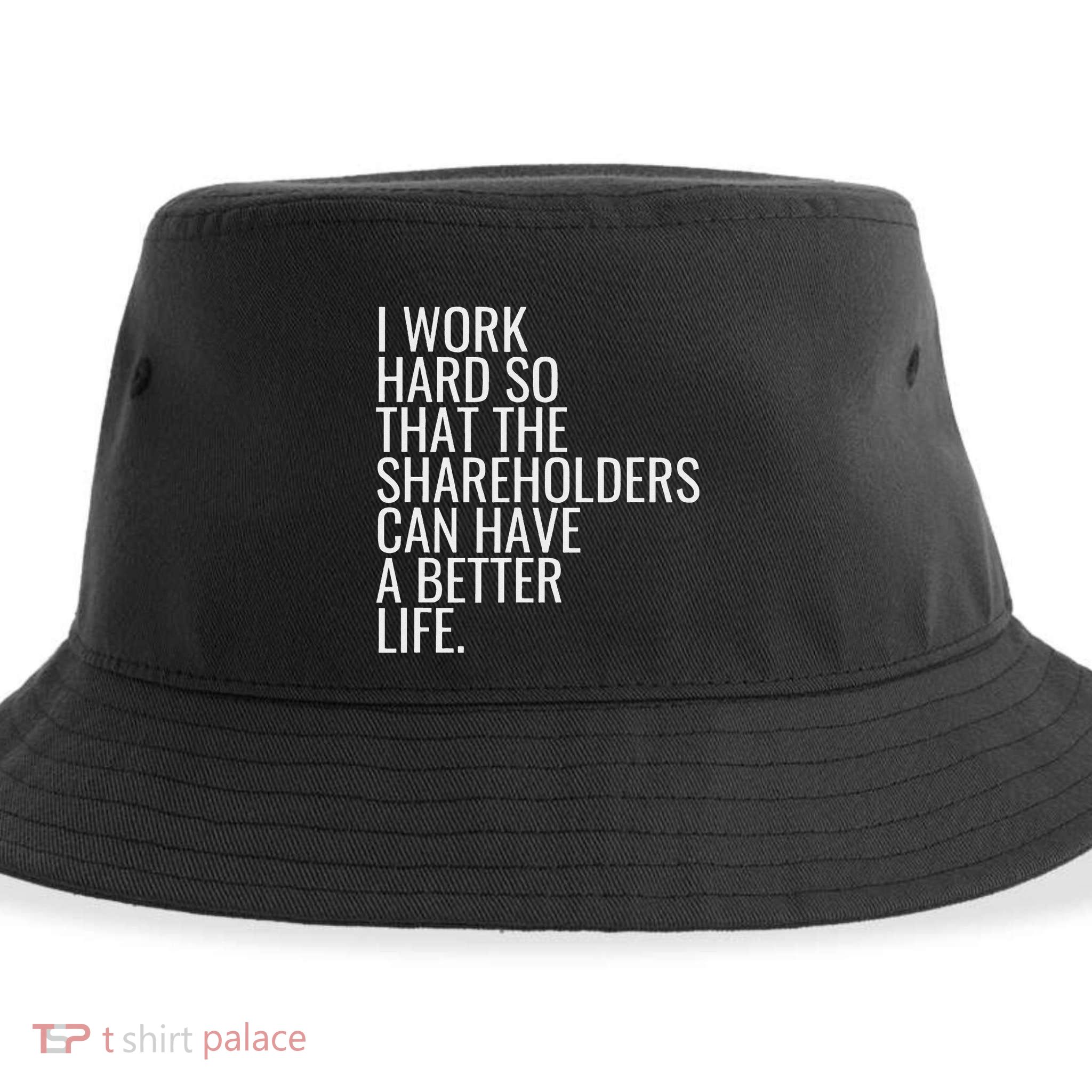 Shareholder Value Myth Funny Socialist Shareholder Activism Sustainable Bucket Hat