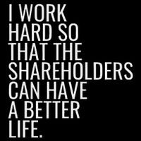 Shareholder Value Myth Funny Socialist Shareholder Activism 16 in Basic Backpack