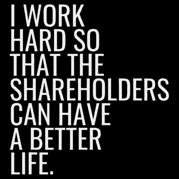 Shareholder Value Myth Funny Socialist Shareholder Activism 16 in Basic Backpack