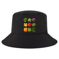 Saladkit Vegetable Motif Garden Saladkit Cool Comfort Performance Bucket Hat