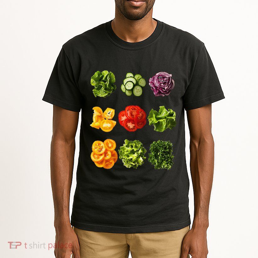 Saladkit Vegetable Motif Garden Saladkit Tall T-Shirt