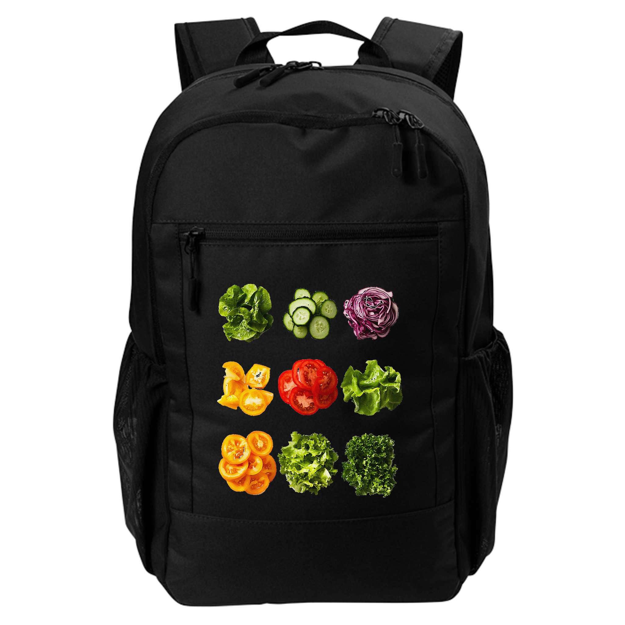 Saladkit Vegetable Motif Garden Saladkit Backpack