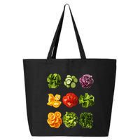 Saladkit Vegetable Motif Garden Saladkit 25L Jumbo Tote