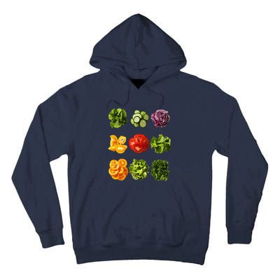 Saladkit Vegetable Motif Garden Saladkit Tall Hoodie