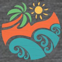 Summer Vacation Ocean Waves T-Shirt