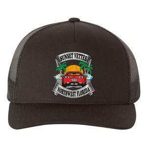 Sunset Vettes Of Northwest Florida Yupoong Adult 5-Panel Trucker Hat