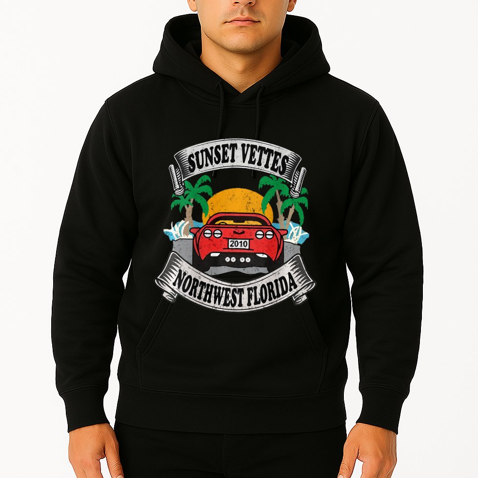 Sunset Vettes Of Northwest Florida Hoodie