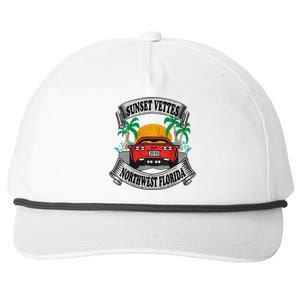 Sunset Vettes Of Northwest Florida Snapback Five-Panel Rope Hat