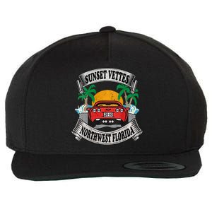 Sunset Vettes Of Northwest Florida Wool Snapback Cap