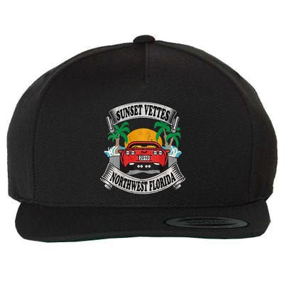 Sunset Vettes Of Northwest Florida Wool Snapback Cap
