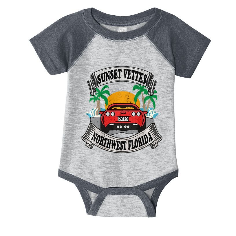 Sunset Vettes Of Northwest Florida Infant Baby Jersey Bodysuit