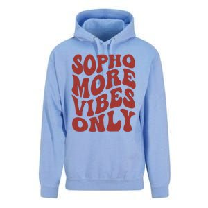 Sophomore Vibes Only First Day Of School 1st Day 10th Grade Unisex Surf Hoodie