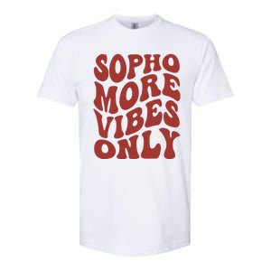 Sophomore Vibes Only First Day Of School 1st Day 10th Grade Softstyle CVC T-Shirt