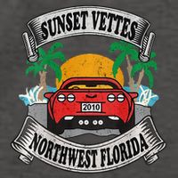 Sunset Vettes Of Northwest Florida Vector Backpack