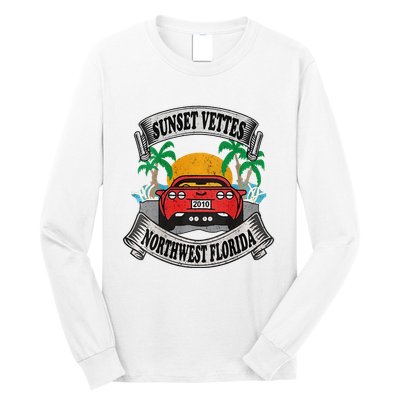 Sunset Vettes Of Northwest Florida Long Sleeve Shirt