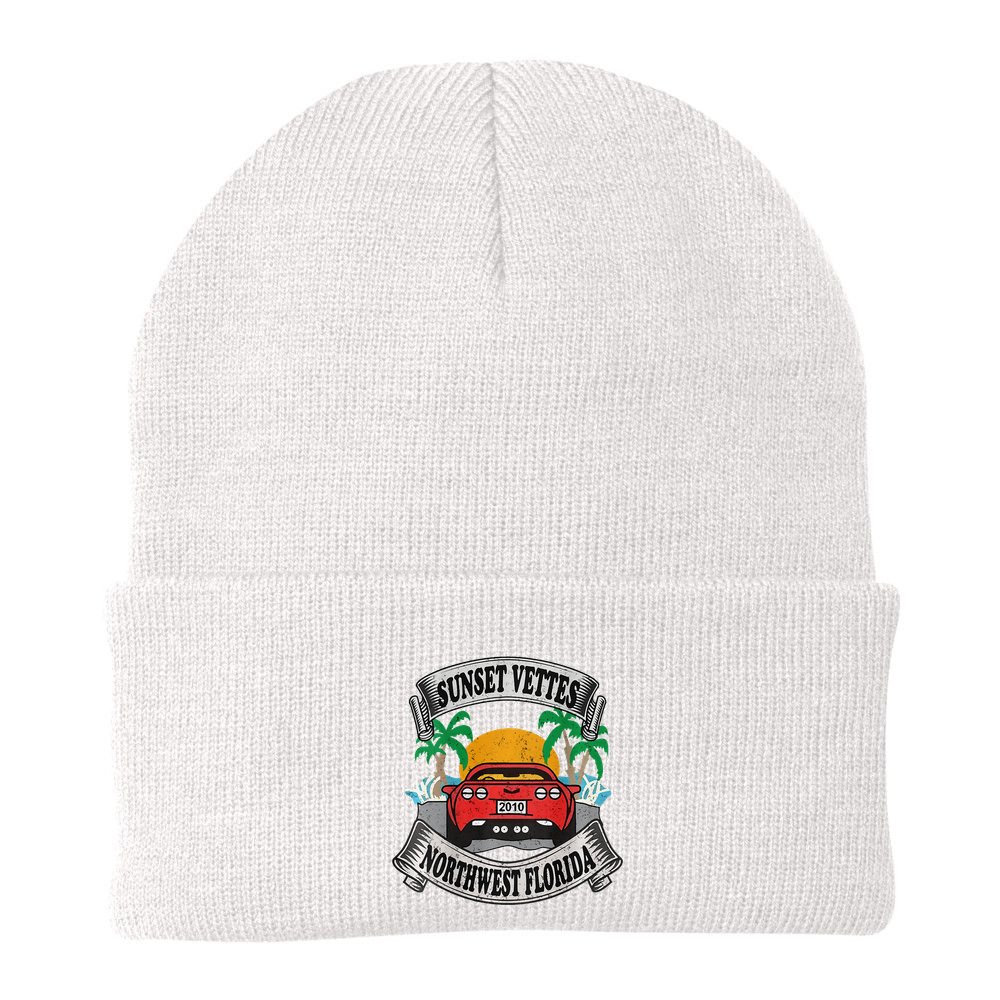 Sunset Vettes Of Northwest Florida Beanie