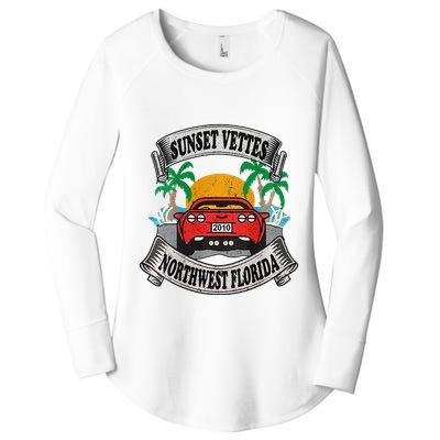 Sunset Vettes Of Northwest Florida Women's Perfect Tri Tunic Long Sleeve Shirt