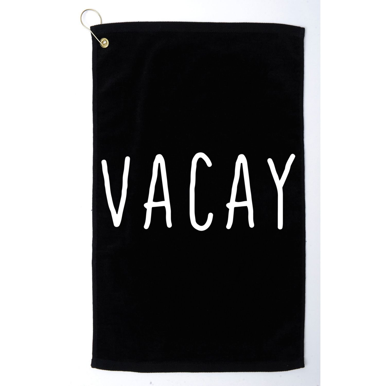 Summer Vacation Palm Retro Vintage Oh Hey Vacay Great Gift Golf Towel