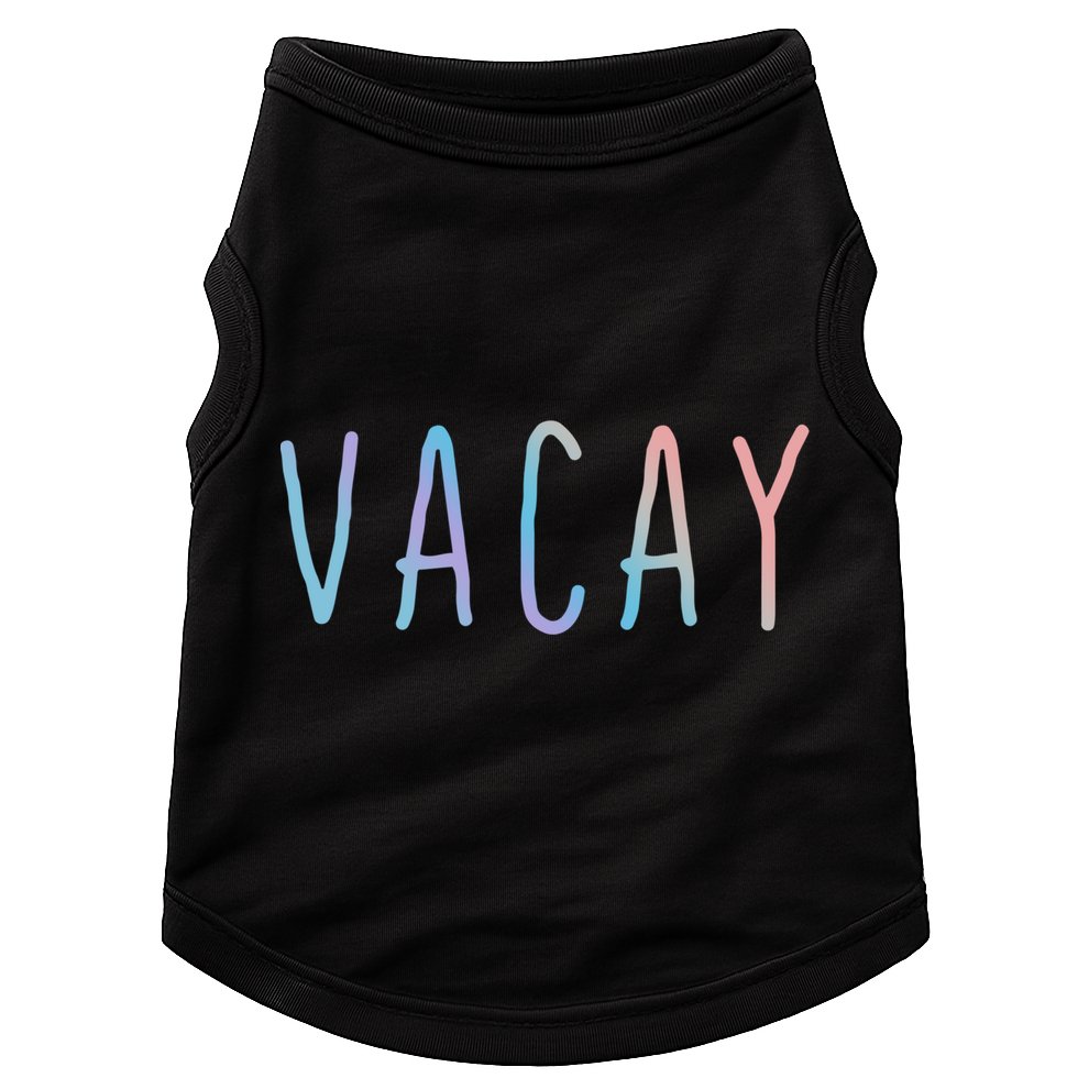 Summer Vacation Palm Retro Vintage Oh Hey Vacay Great Gift Doggie Tank