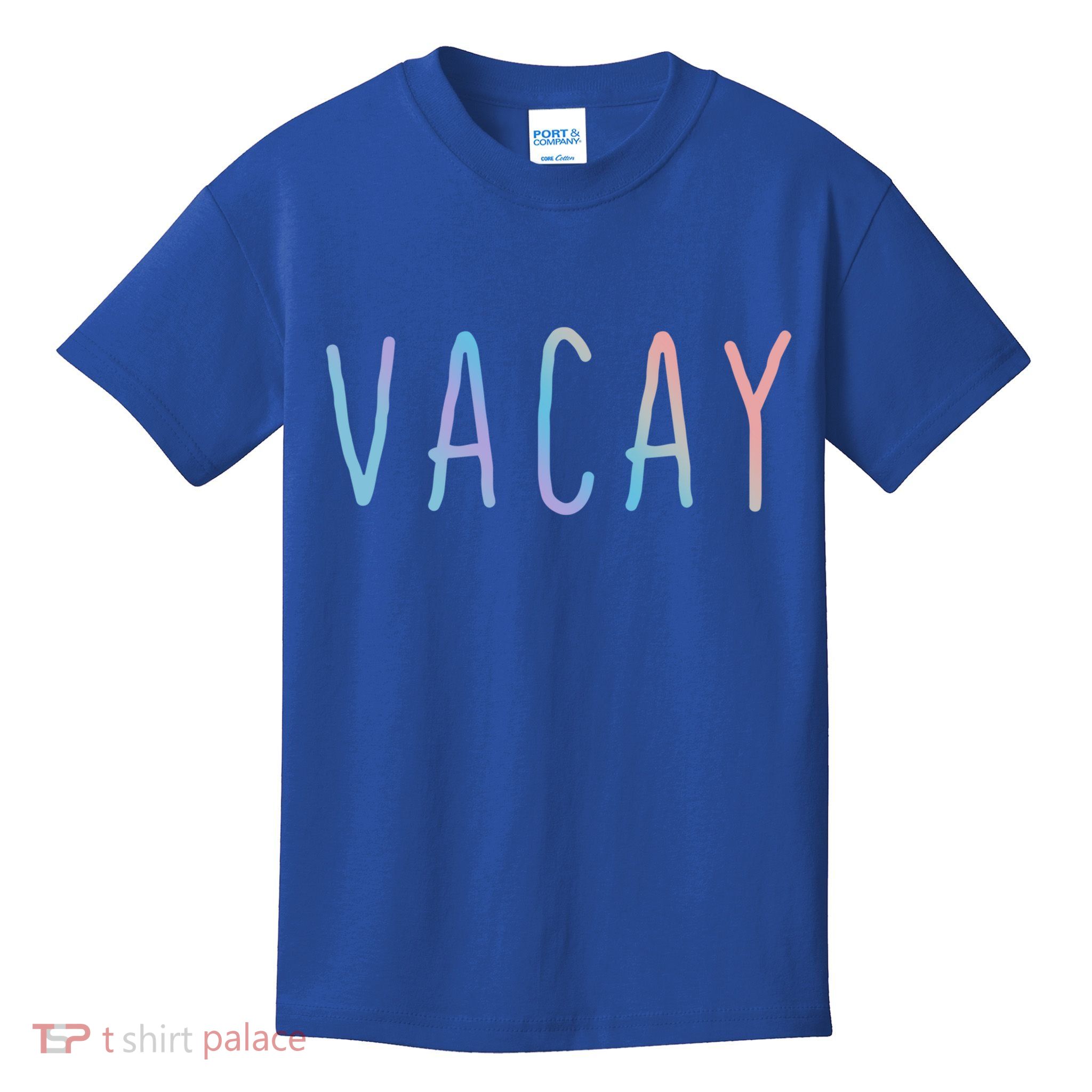 Summer Vacation Palm Retro Vintage Oh Hey Vacay Great Gift Kids T-Shirt
