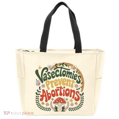 Sunset Vasectomies Prevent Abortions Vasectomy Zip Tote Bag