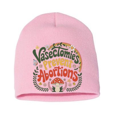 Sunset Vasectomies Prevent Abortions Vasectomy Short Acrylic Beanie