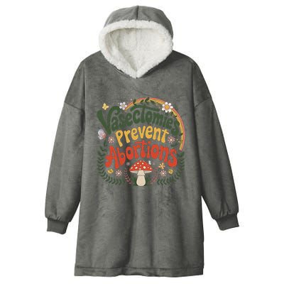 Sunset Vasectomies Prevent Abortions Vasectomy Hooded Wearable Blanket