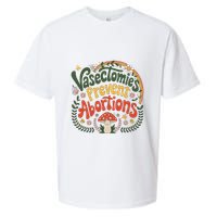 Sunset Vasectomies Prevent Abortions Vasectomy Sueded Cloud Jersey T-Shirt