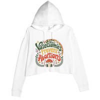 Sunset Vasectomies Prevent Abortions Vasectomy Crop Fleece Hoodie