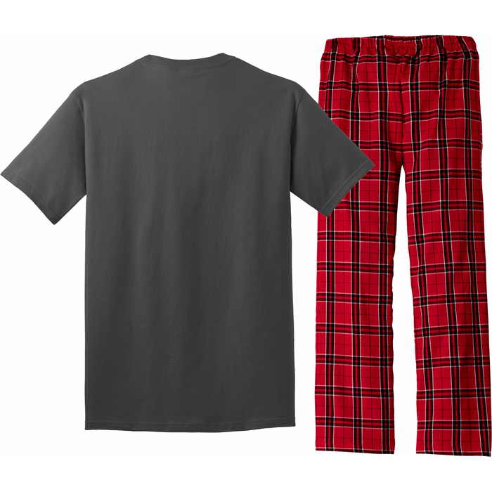 Summer Vibes Palm Trees Retro Sunset Pajama Set
