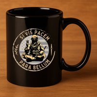 Si Vis Pacem Para Bellum 11oz C Handle Ceramic Mug