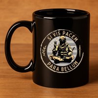 Si Vis Pacem Para Bellum 11oz C Handle Ceramic Mug