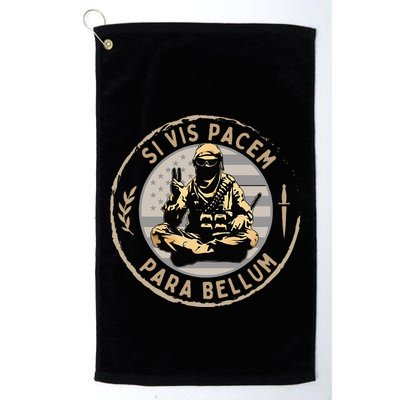 Si Vis Pacem Para Bellum Golf Towel