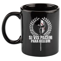 Si Vis Pacem Para Bellum Latin Wisdom Proverb 11oz C Handle Ceramic Mug