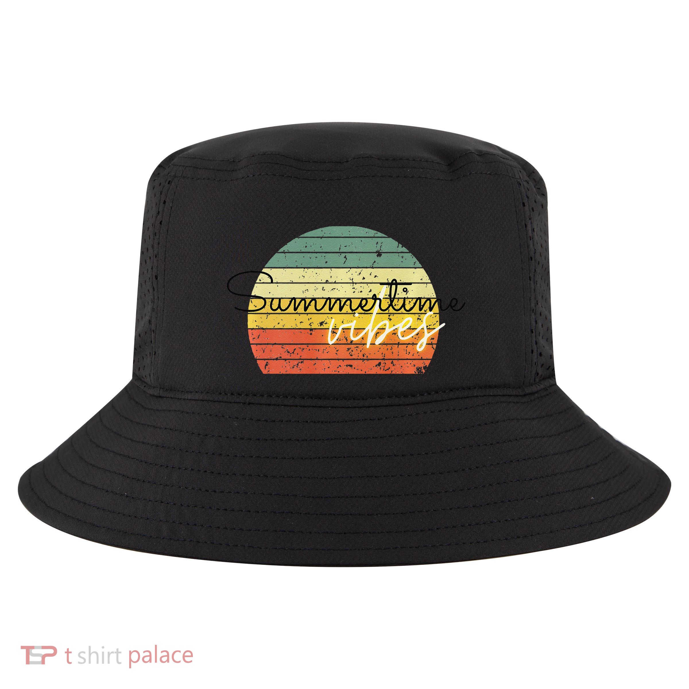 Summertime Vibes Premium Cool Comfort Performance Bucket Hat
