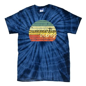 Summertime Vibes Premium Tie-Dye T-Shirt