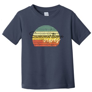 Summertime Vibes Premium Toddler T-Shirt