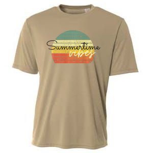 Summertime Vibes Premium Cooling Performance Crew T-Shirt