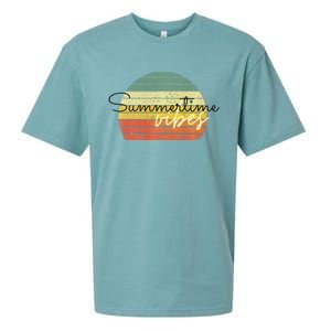 Summertime Vibes Premium Sueded Cloud Jersey T-Shirt