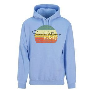 Summertime Vibes Premium Unisex Surf Hoodie