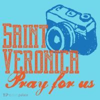 St Veronica Patron Saint Photography Photographers Catholic Cool Gift Premium T-Shirt