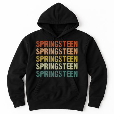 Springsteen Vintage Retro Rock Concert Hoodie