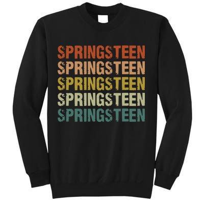 Springsteen Vintage Retro Rock Concert Sweatshirt