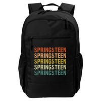 Springsteen Vintage Retro Rock Concert Backpack