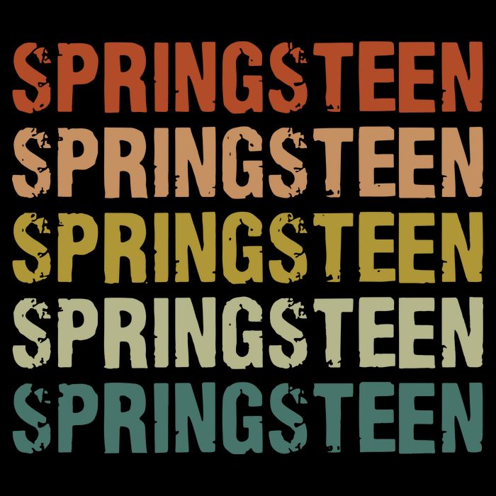 Springsteen Vintage Retro Rock Concert Toddler T-Shirt