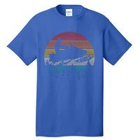 Snowmobile Vintage Retro Motor Sled Gift Tall T-Shirt