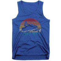 Snowmobile Vintage Retro Motor Sled Gift Tank Top