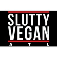 Slutty Vegan Run Slutty Bumper Sticker