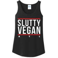 Slutty Vegan Run Slutty Ladies Essential Tank